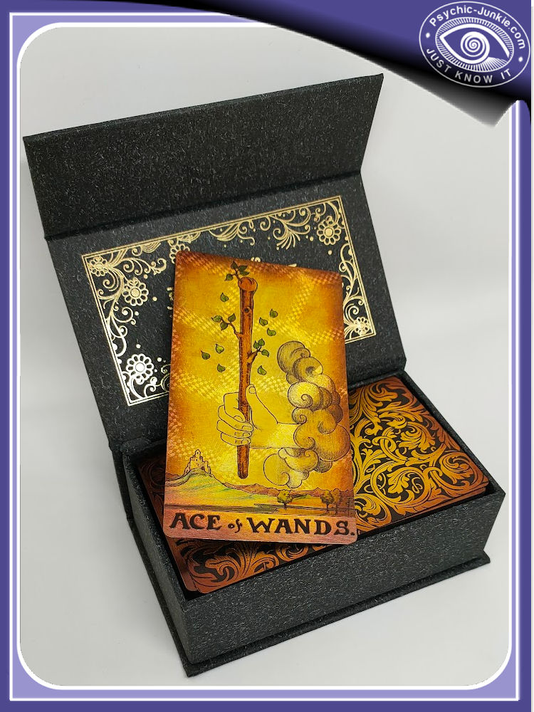 The Ace of Wands: See These Luxury Gold Foil Classic Tarot Cards On Amazon