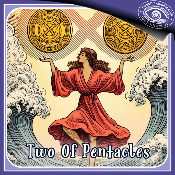 The Two Of Pentacles Tarot Card Meaning