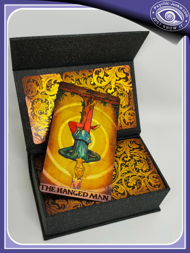 The Hanged Man: See These Luxury Gold Foil Classic Tarot Cards On Amazon