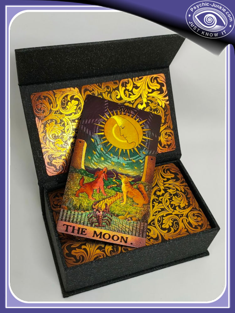 18 The Moon: See These Luxury Gold Foil Classic Tarot Cards On Amazon