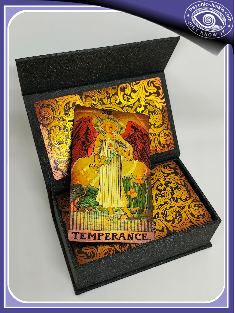 14 Temperance: See These Luxury Gold Foil Classic Tarot Cards On Amazon