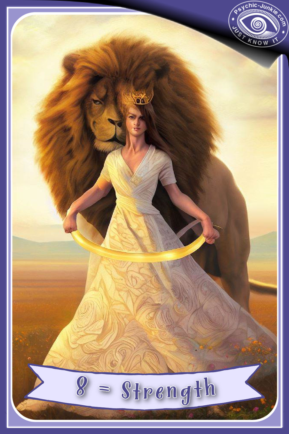 The Strength Tarot Card Is Calling For The Lionheart Within You