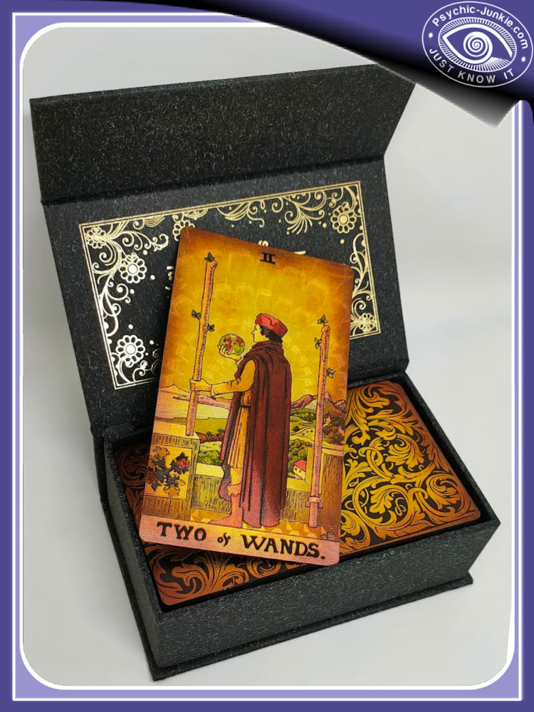 The Two Of Wands: See These Luxury Gold Foil Classic Tarot Cards On Amazon