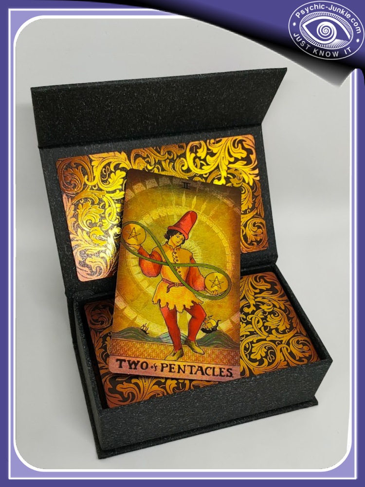 The Two Of Pentacles: See These Luxury Gold Foil Classic Tarot Cards On Amazon