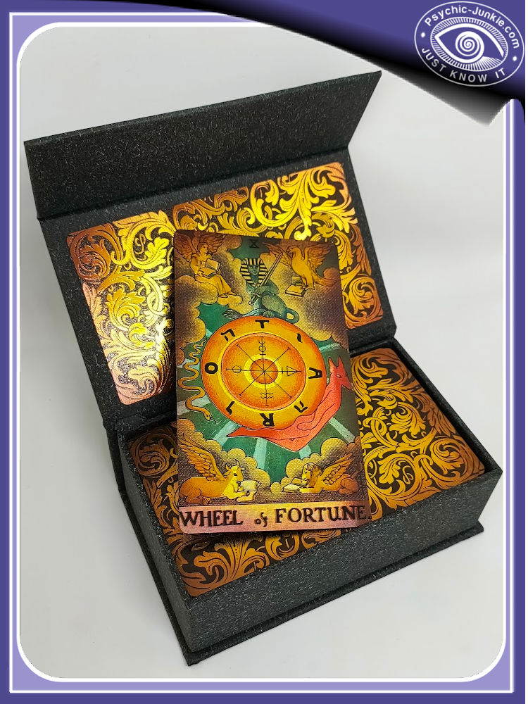 The Wheel of Fortune: See These Luxury Gold Foil Classic Tarot Cards On Amazon