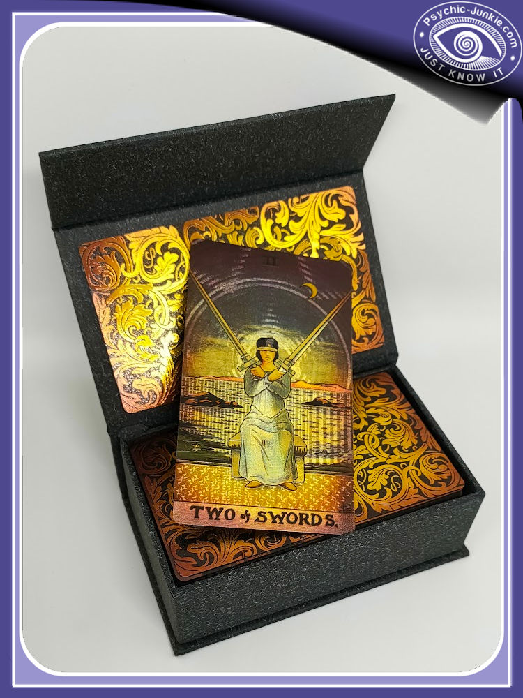 The Two Of Swords: See These Luxury Gold Foil Classic Tarot Cards On Amazon