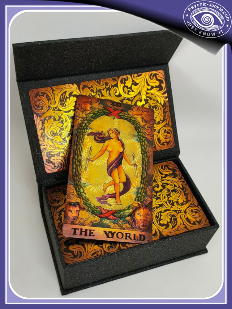 21 The World: See These Luxury Gold Foil Classic Tarot Cards On Amazon